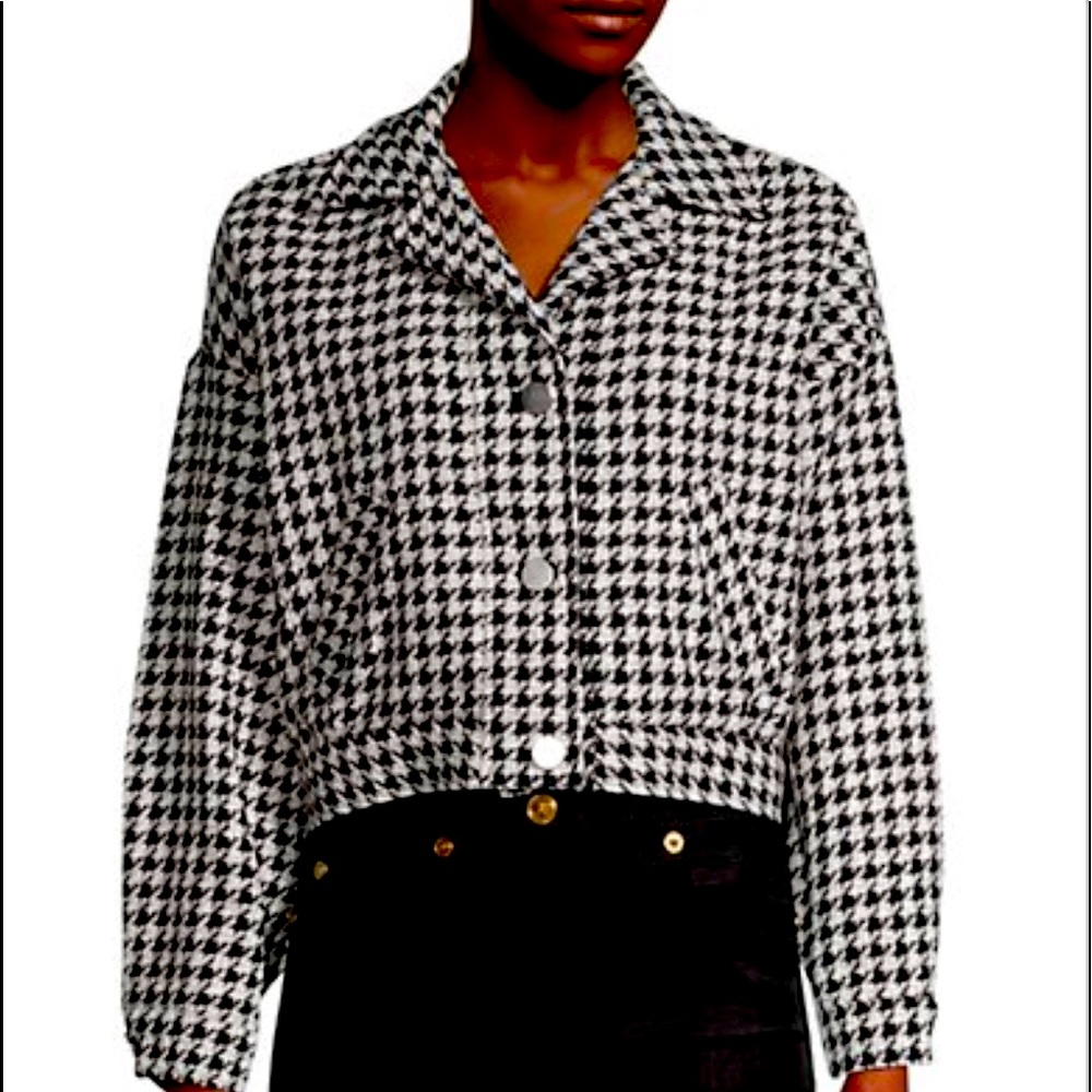 ‼️NWT🔥BB Dakota Women’s Houndstooth XS Jacket😱